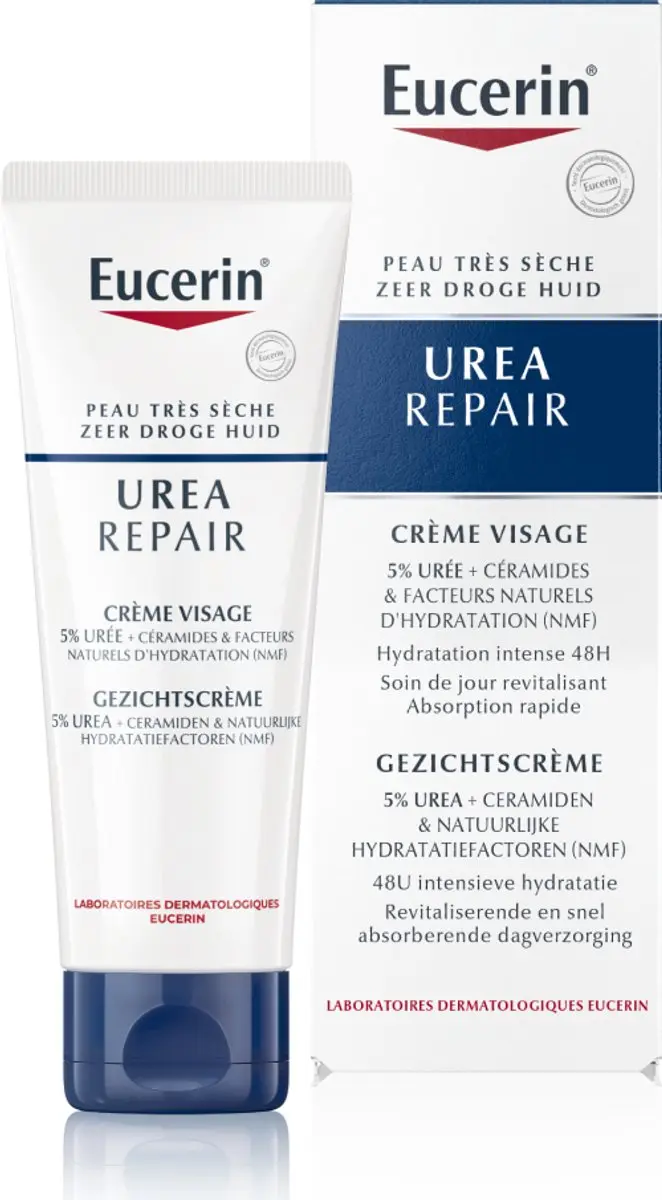 Eucerin UreaRepair Gezichtscrème 5% Urea 50ml