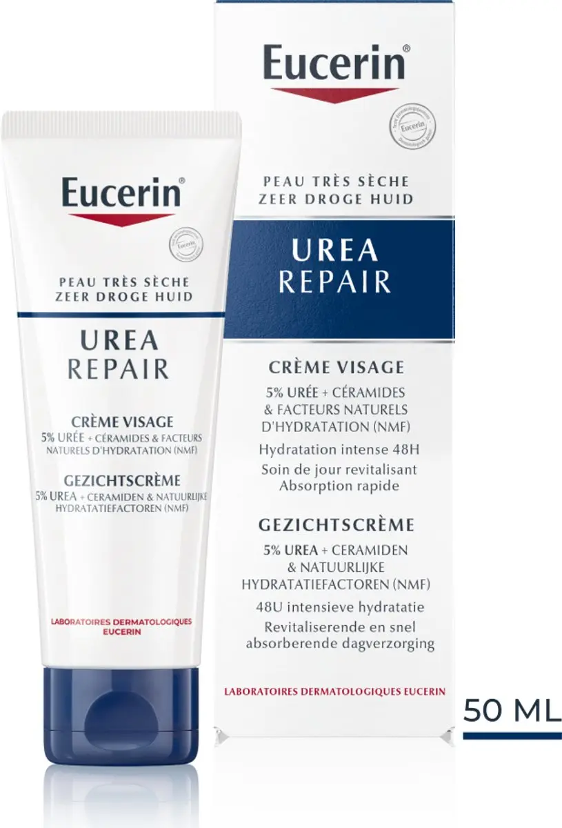 Eucerin UreaRepair Gezichtscrème 5% Urea 50ml