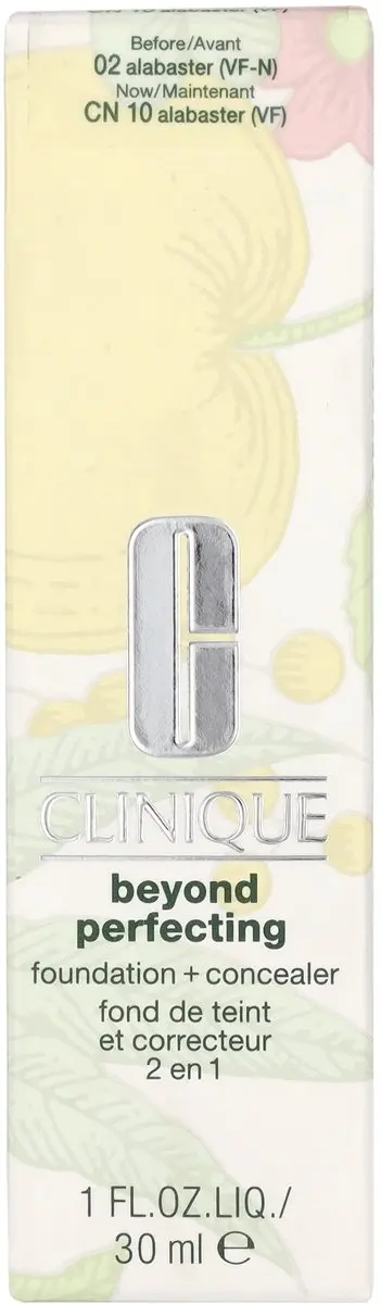 Clinique Beyond Perfecting Foundation + Concealer 10 Alabaster - 30ml