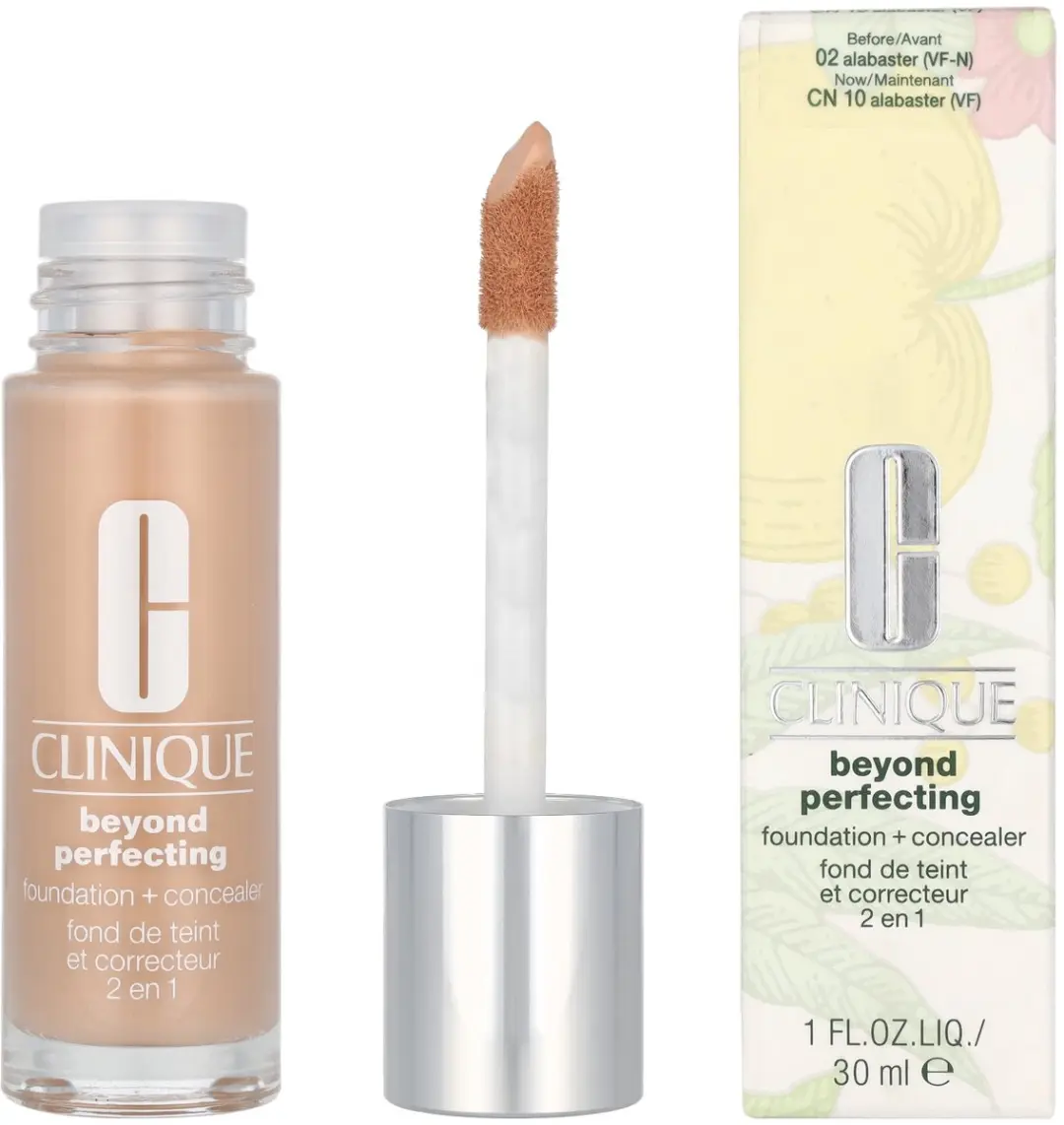 Clinique Beyond Perfecting Foundation + Concealer 10 Alabaster - 30ml