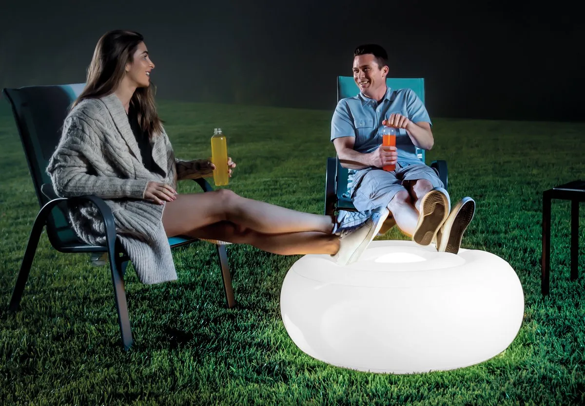 Intex Poef LED Verlichting - Multicolor