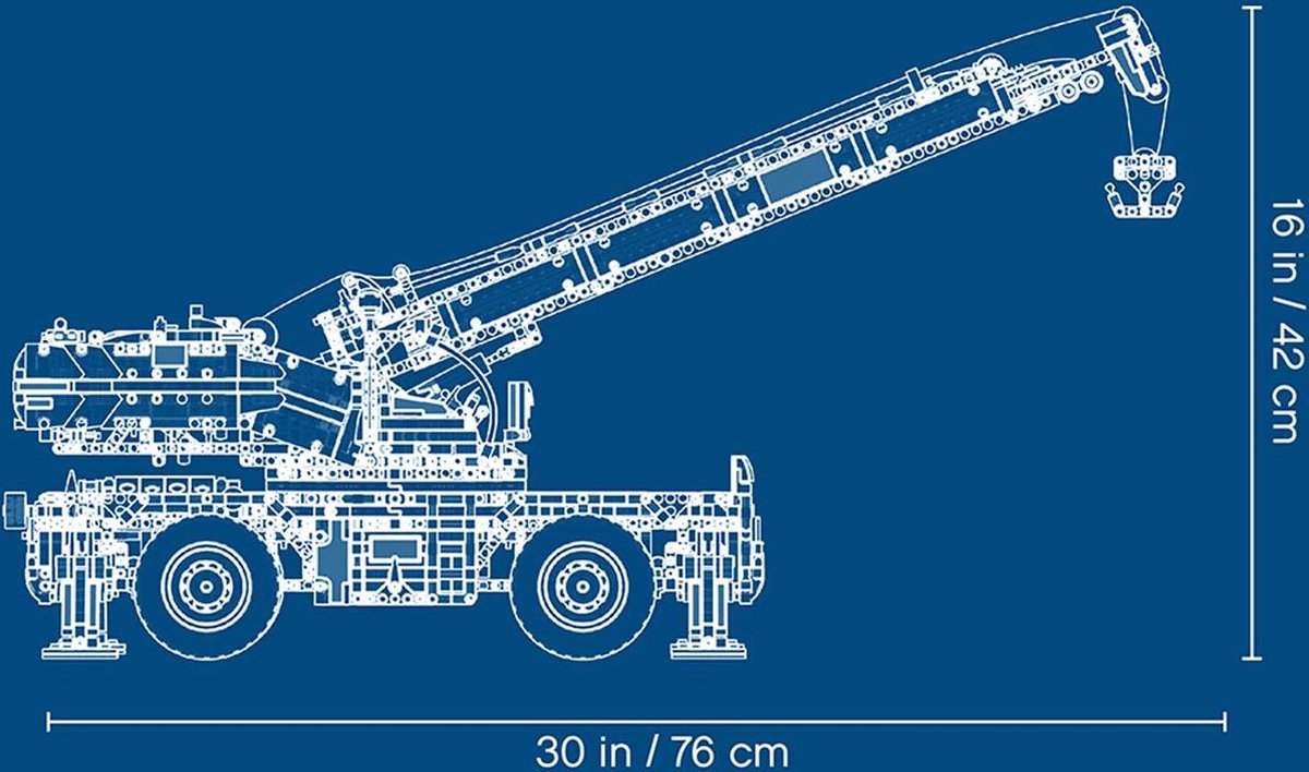 LEGO Technic Kraan voor alle Terreinen - 42082