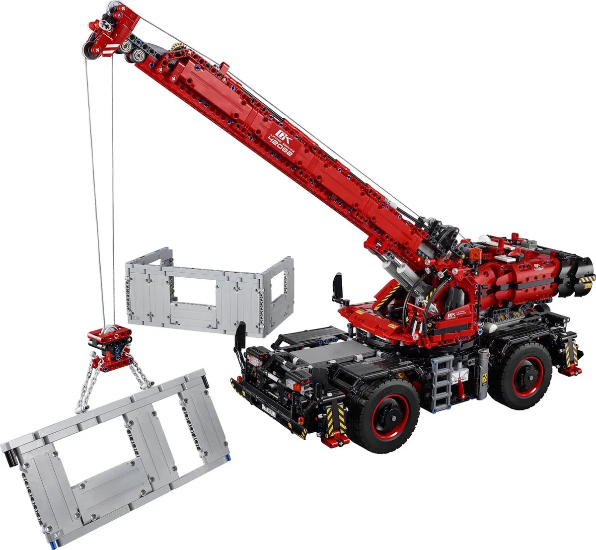 LEGO Technic Kraan voor alle Terreinen 42082 - 4057 Stukken - Zwart - afbeelding 6 van 6