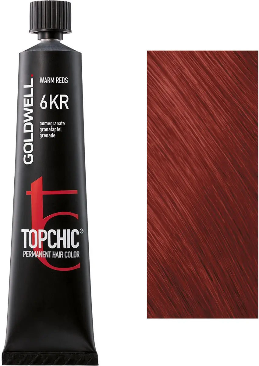 Goldwell Topchic Tube 60ml - 6KR Bruin Permanent