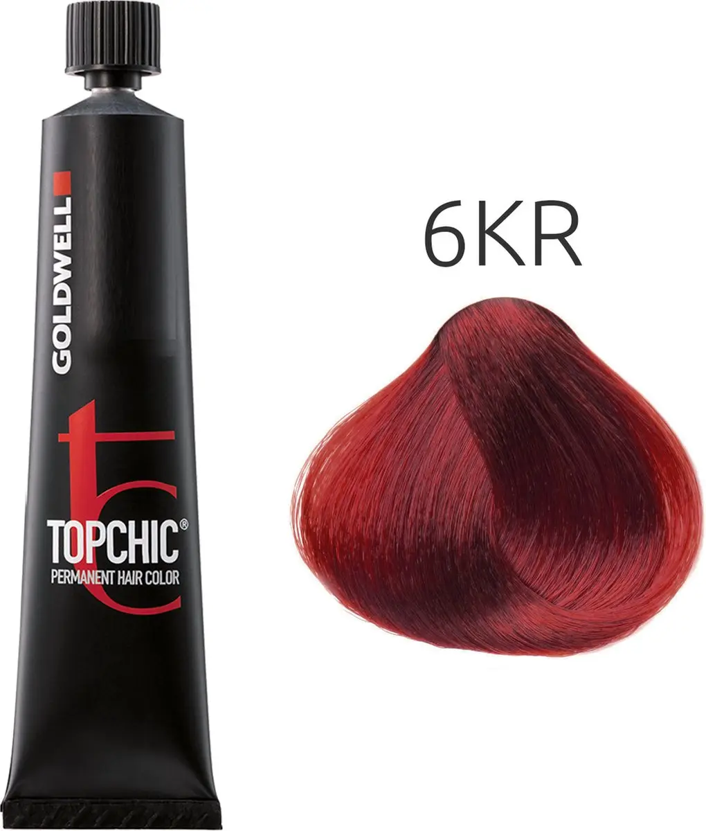 Goldwell Topchic Tube 60ml - 6KR Bruin Permanent