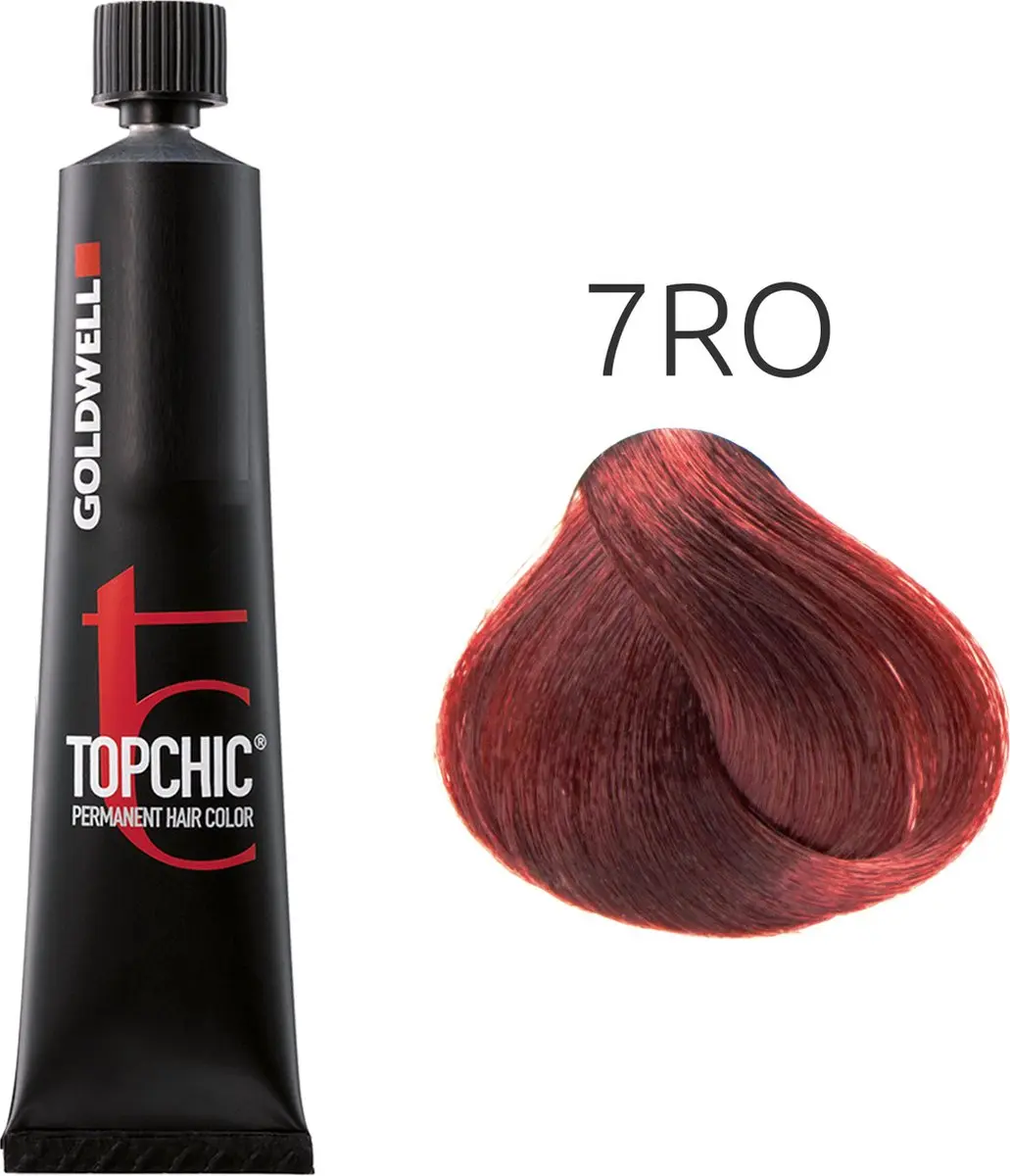 Goldwell Topchic Tube 7RO Max - 60ml Permanent Haarkleuring