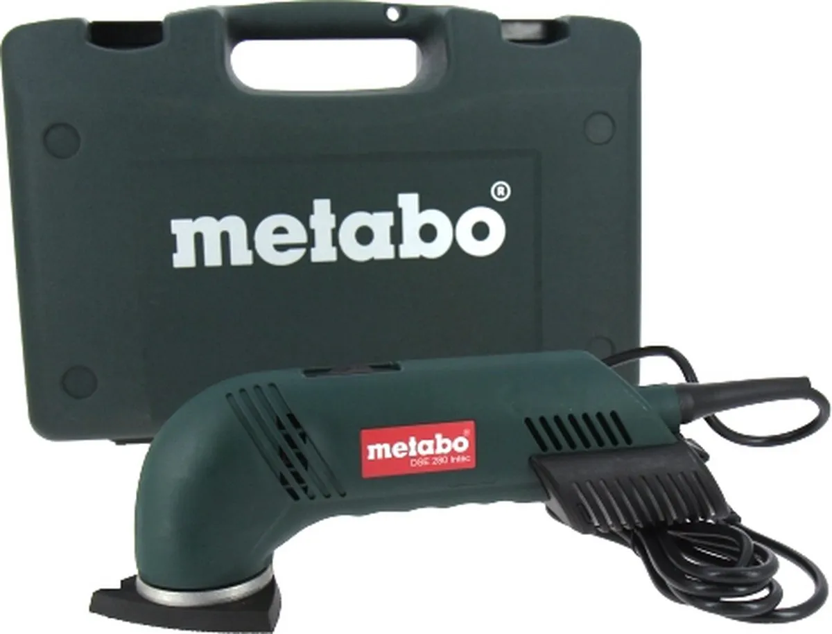 Metabo DSE 280 Intec Schuurmachine - 280W - met stofafzuiging