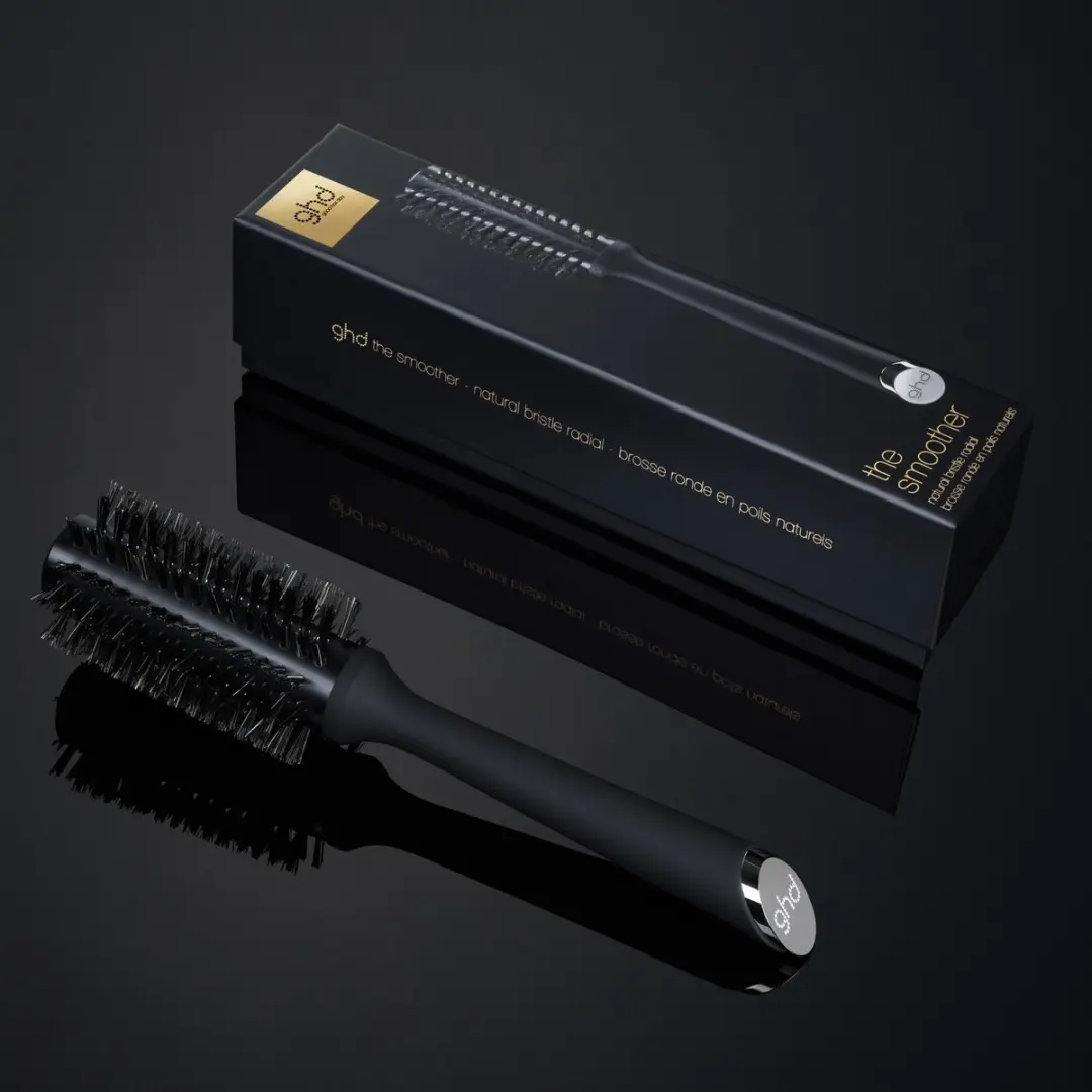 GHD The Smoother Natuurlijke Fohnborstel 35mm - Zwart