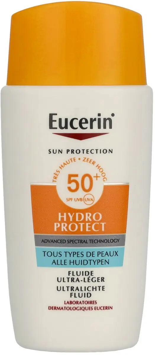 Eucerin Sun Hydro Protect Ultralichte Fluid Gezicht SPF 50+ 50ml - afbeelding 6 van 6