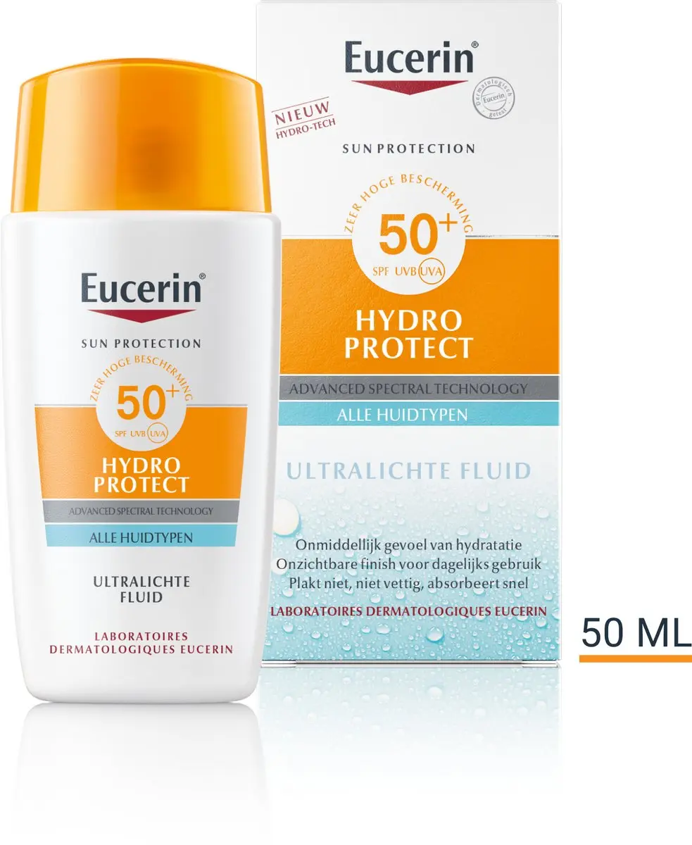 Eucerin Sun Hydro Protect Ultralichte Fluid Gezicht SPF 50+ 50ml