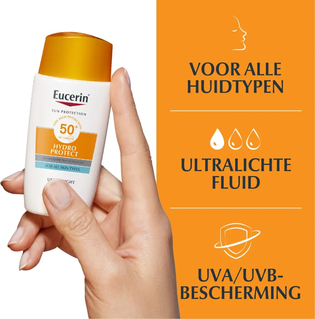 Eucerin Sun Hydro Protect Ultralichte Fluid Gezicht SPF 50+ 50ml
