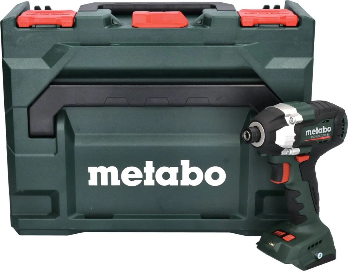 Metabo SSD 18 LT 200 Accu-slagmoersleutel 200Nm - Zonder accu