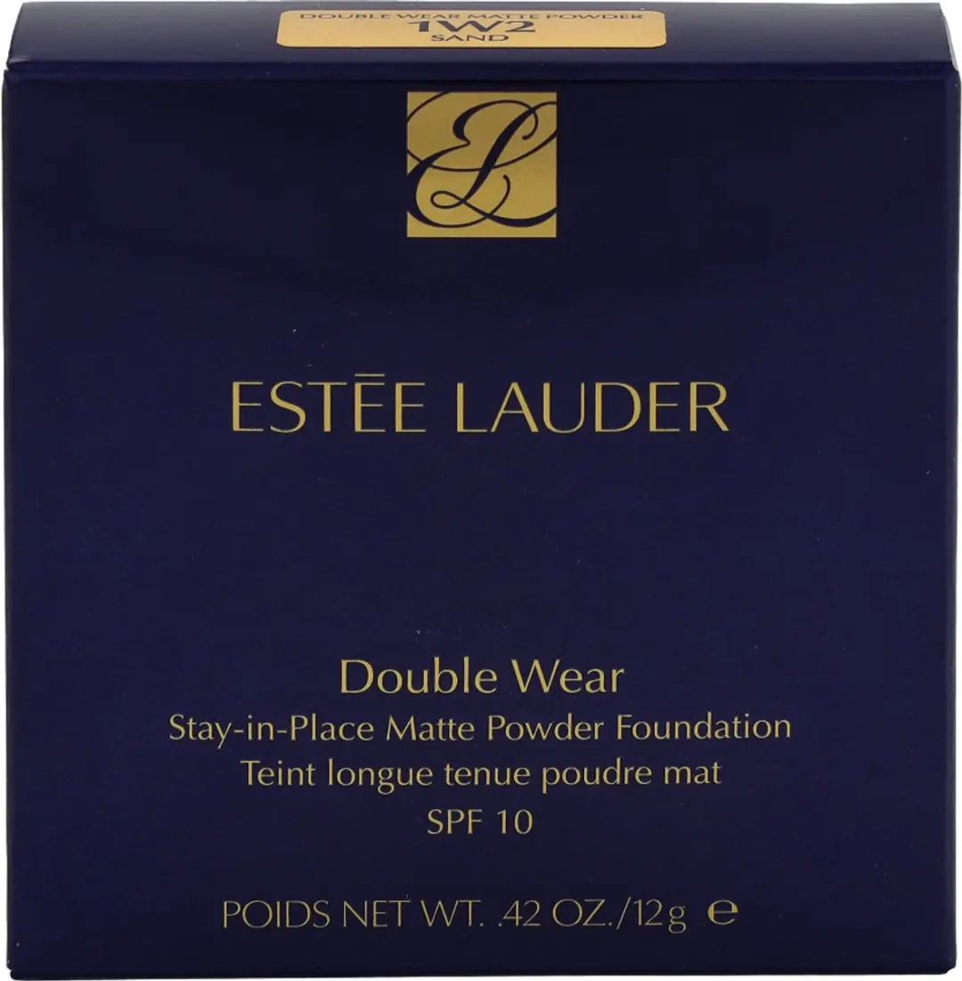 Estée Lauder Double Wear Matte Powder Foundation #1W2 Sand 12g