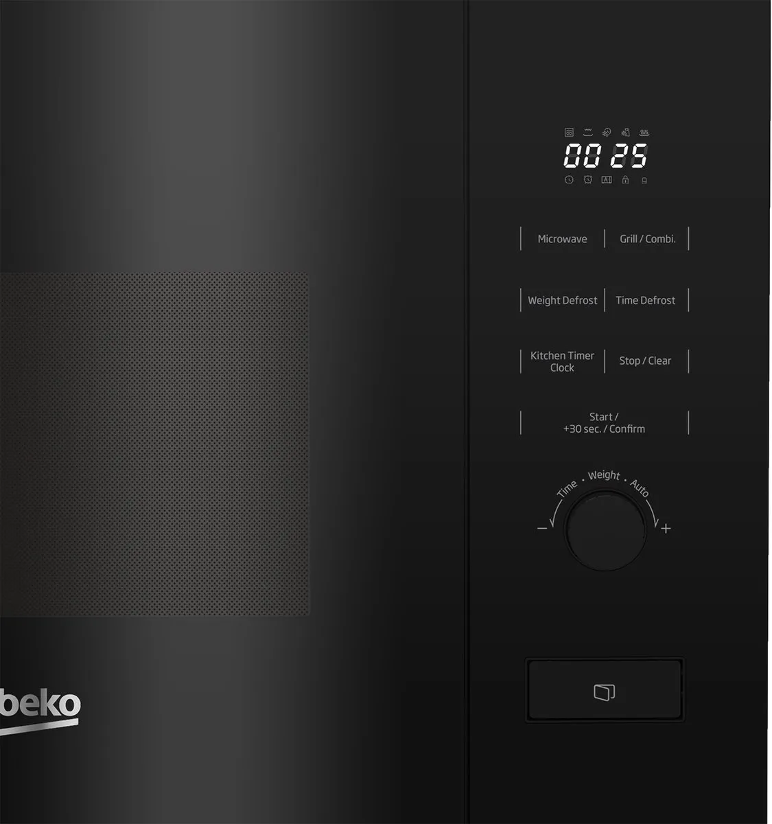 Beko BMGB20212B Inbouwmagnetron 800W - Zwart - afbeelding 6 van 6