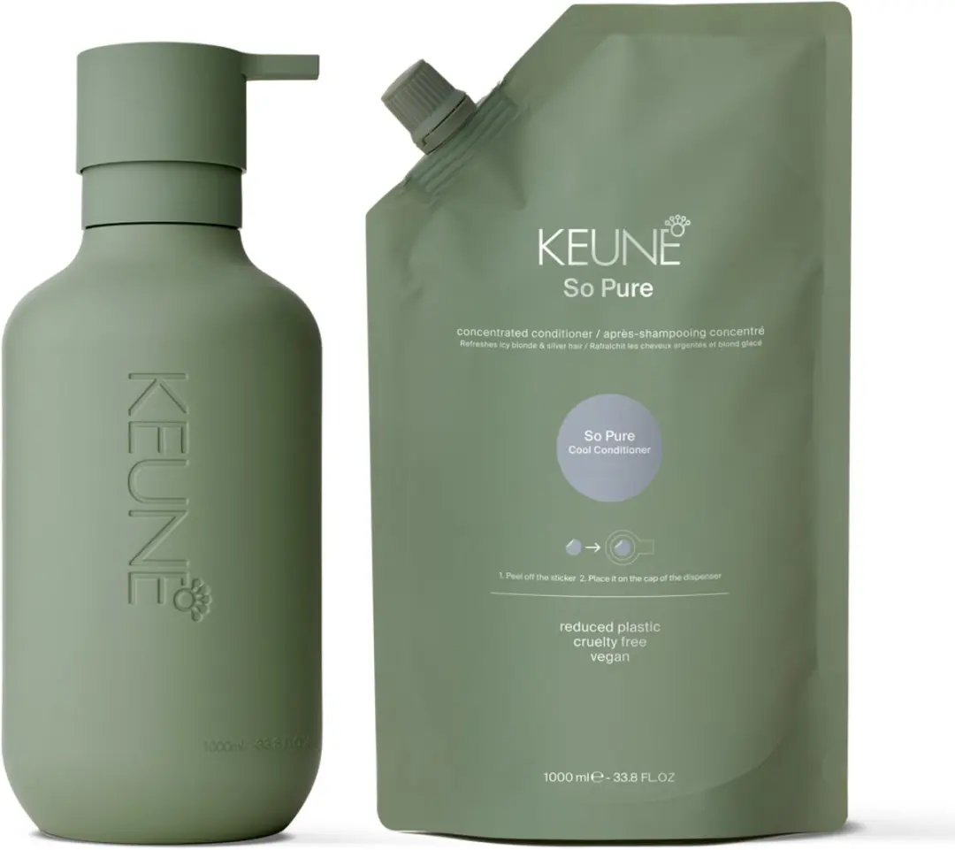 Keune So Pure Cool Conditioner Refill 1000ml - Blond