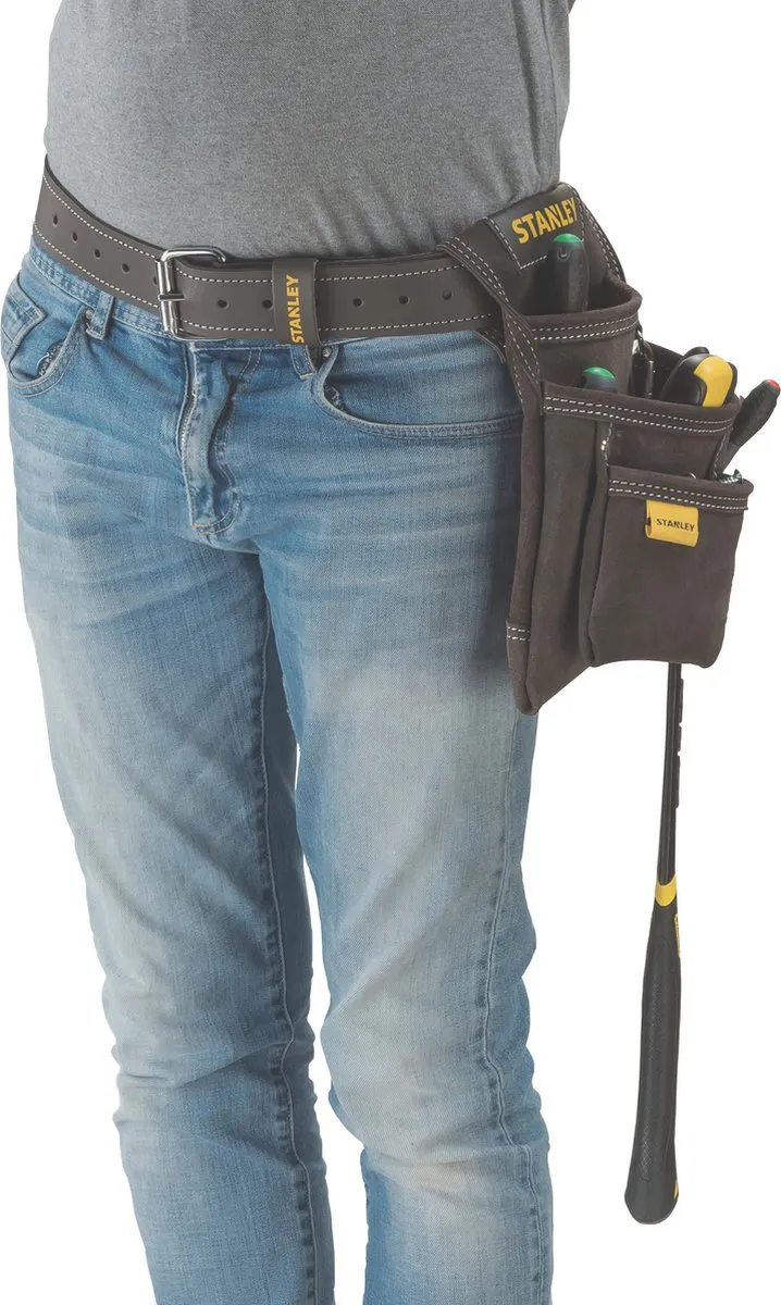 Stanley STST1-80114 Gereedschapsgordel met hamerhouder - Grijs