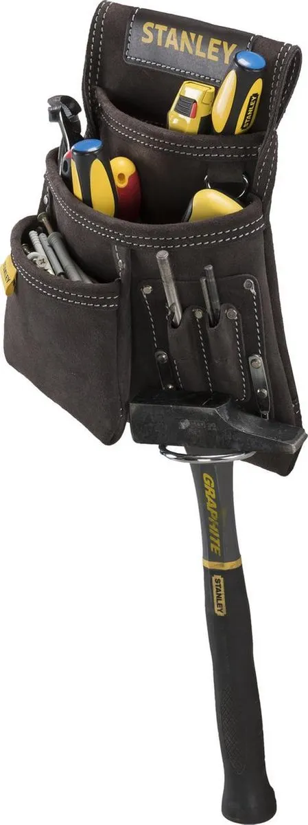Stanley STST1-80114 Gereedschapsgordel met hamerhouder - Grijs - afbeelding 6 van 6