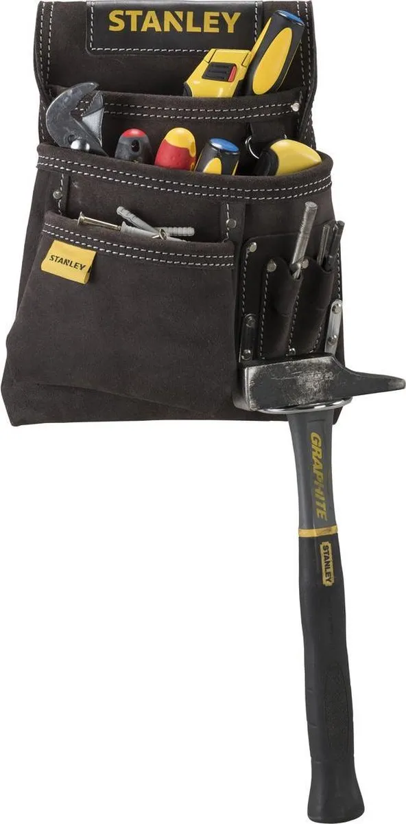 Stanley STST1-80114 Gereedschapsgordel met hamerhouder - Grijs