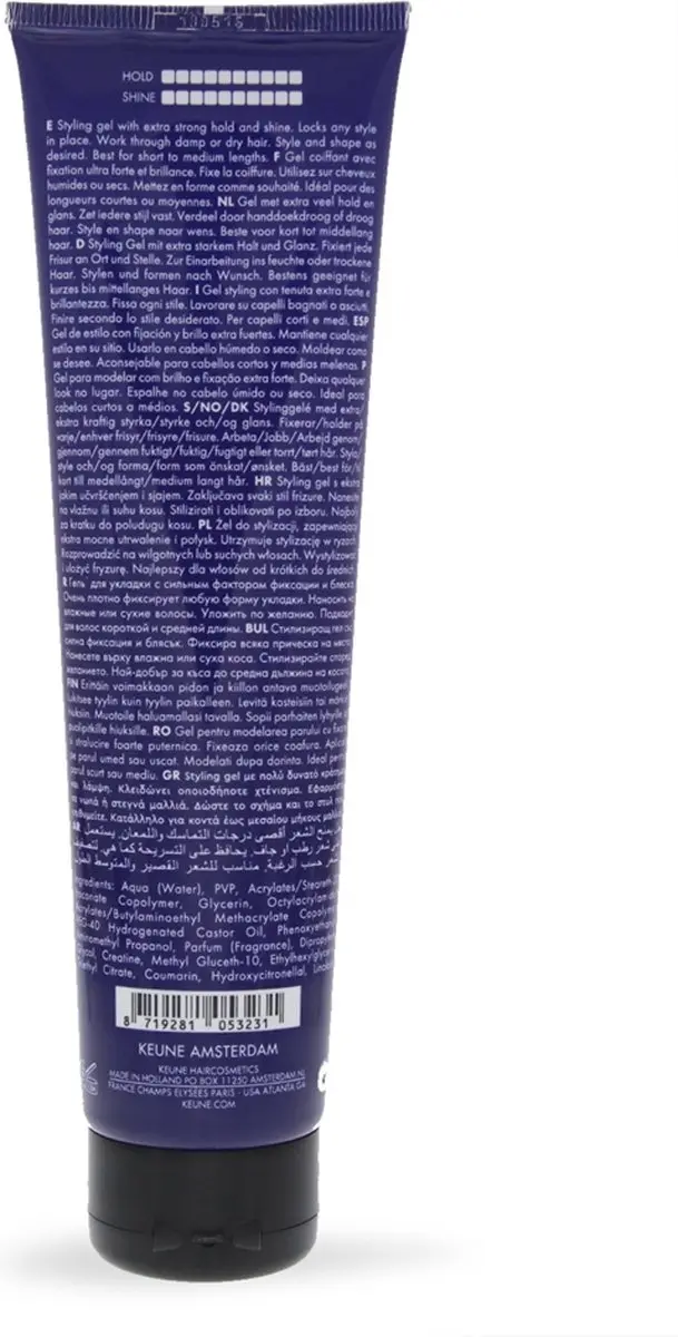 Keune 1922 Classic Gel 150ml