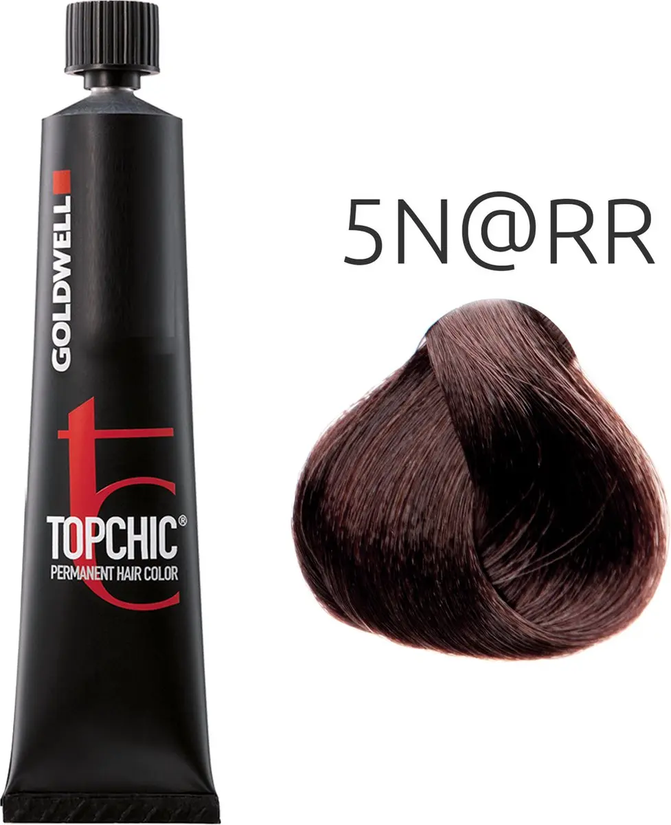 Goldwell Topchic Haarverf 5N@RR Permanent - 60ml
