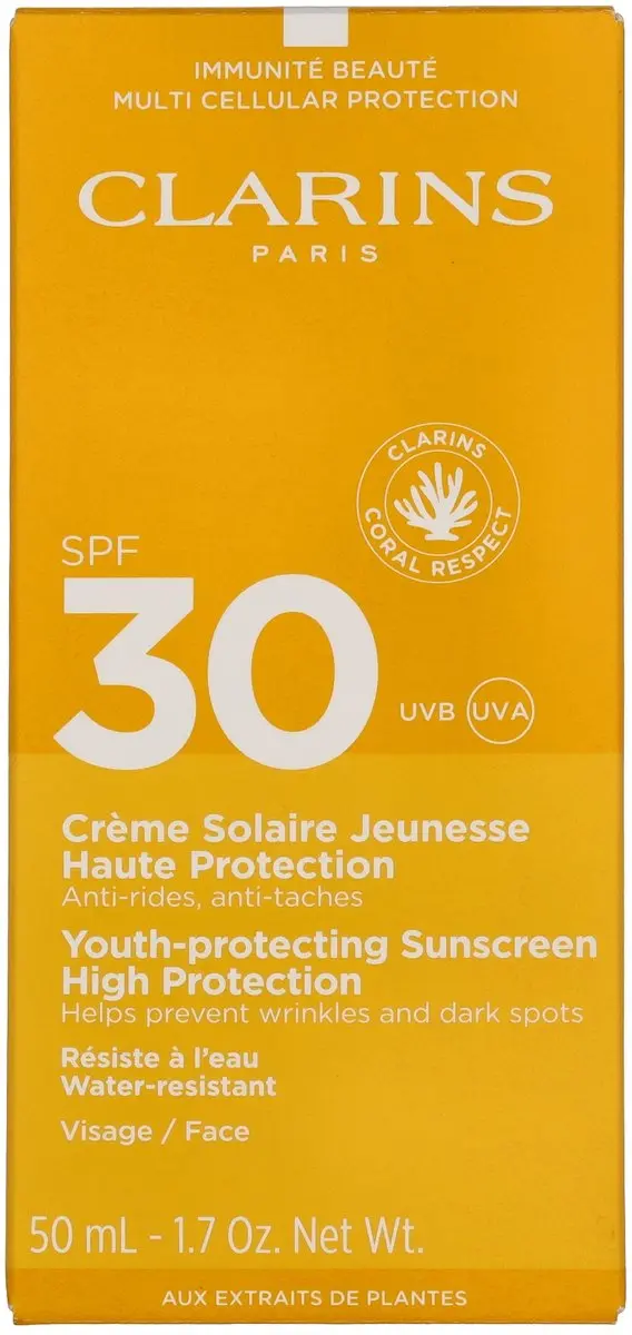 Clarins Youth-Protecting Zonnecrème SPF 30 50ml