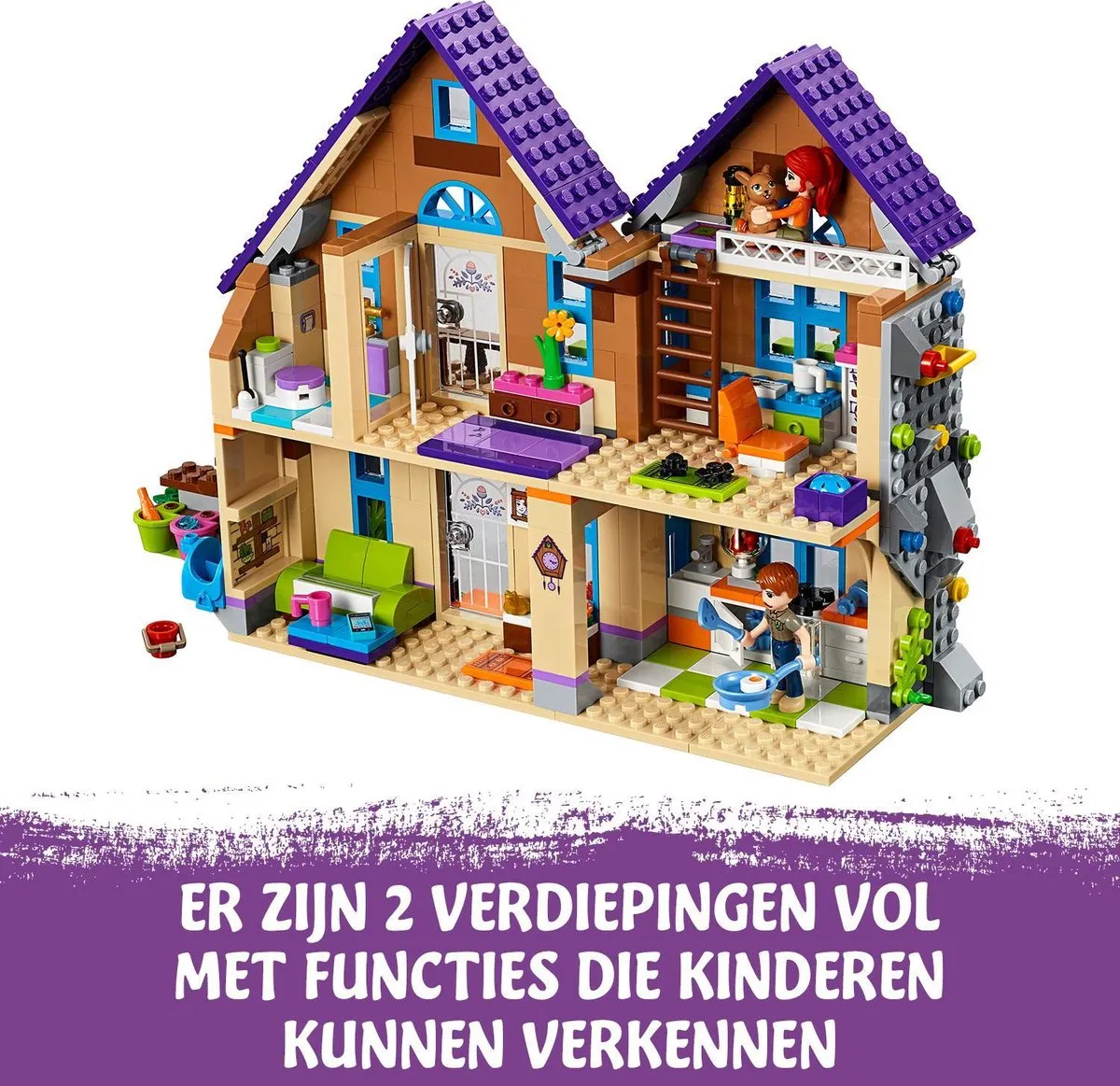 LEGO Friends Mia's Huis 41369 - 715 Stukken - afbeelding 3 van 6