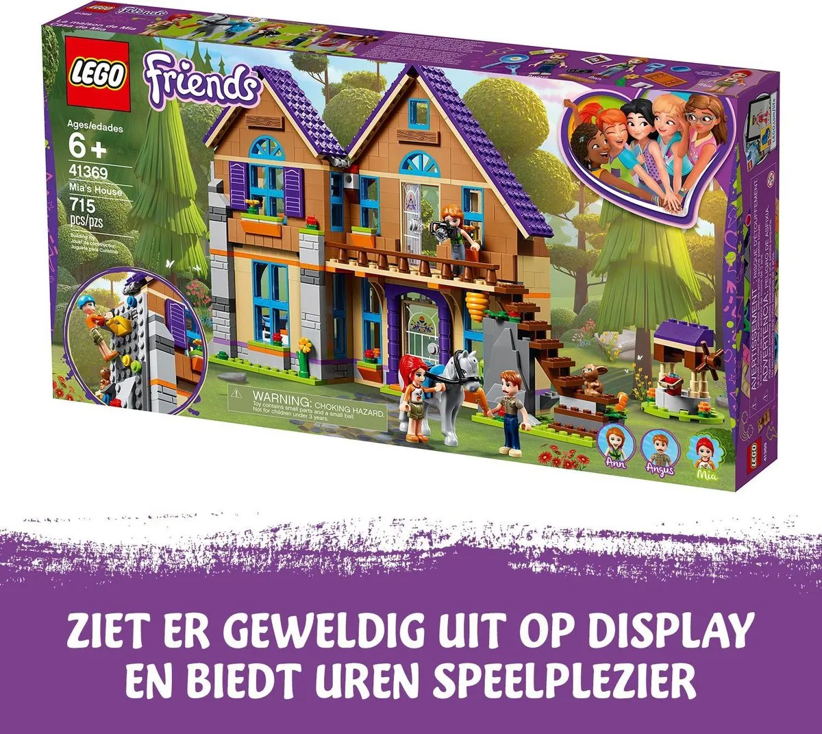 LEGO Friends Mia's Huis 41369 - 715 Stukken - afbeelding 5 van 6