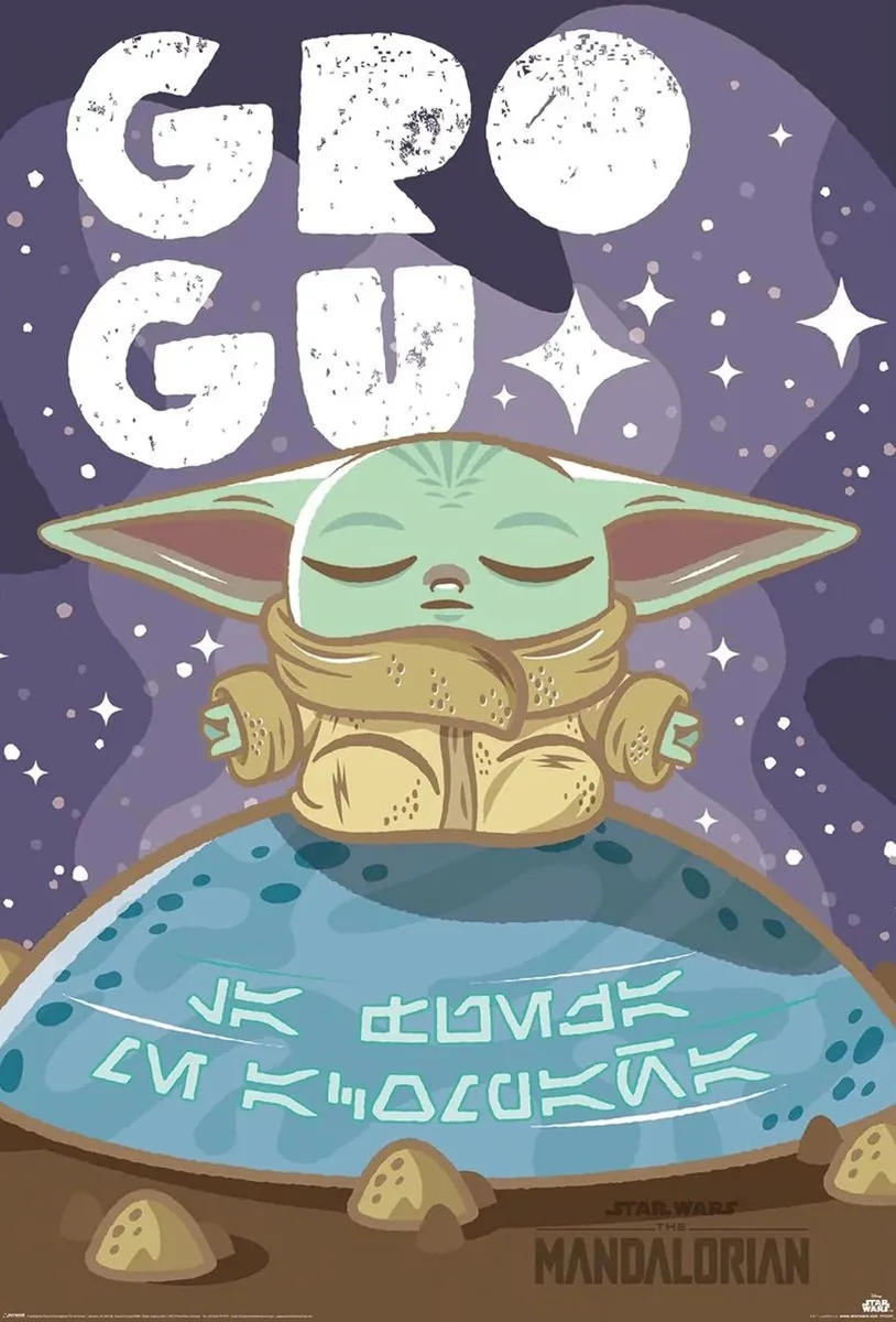 Star Wars The Mandalorian Grogu Maxi Poster