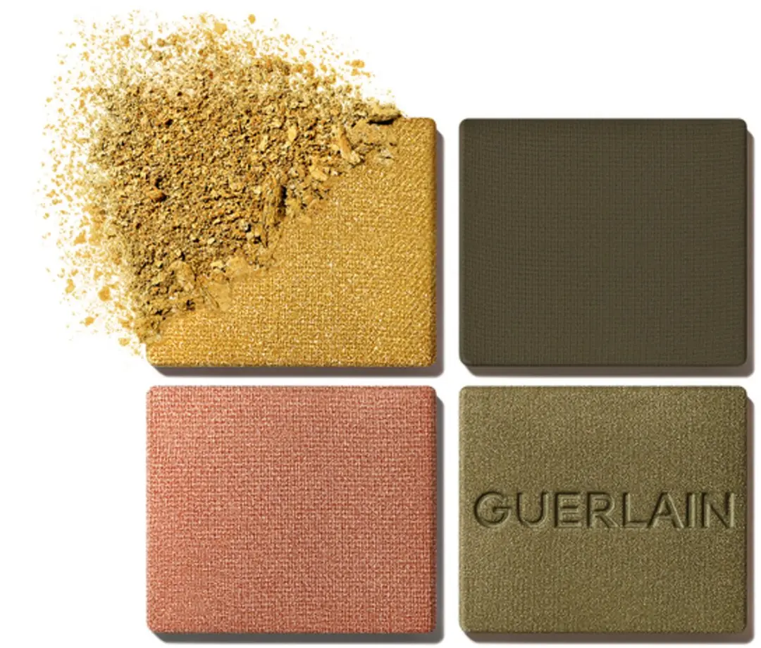 Guerlain Ombre G Oogschaduwpallette 870 Emerald Feather - 4 Kleuren