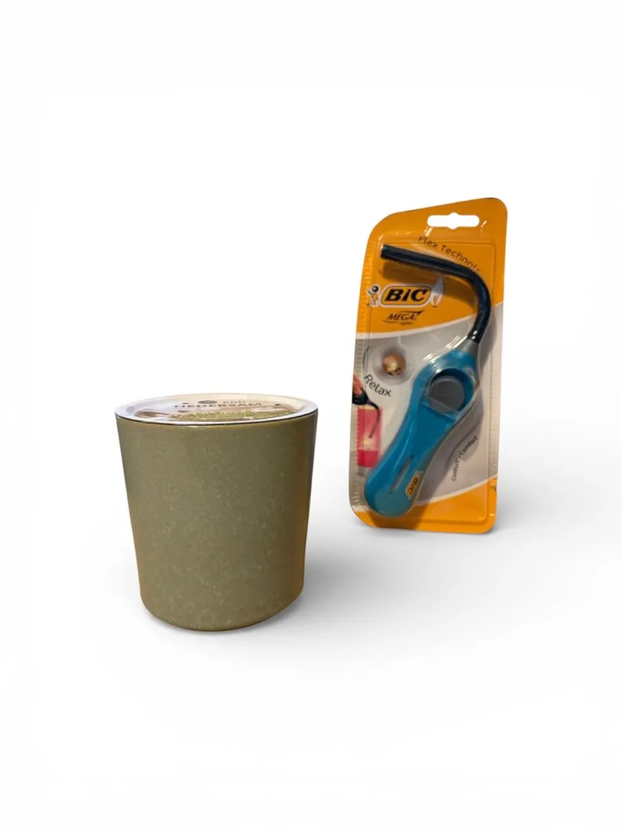 Geurkaars met aansteker