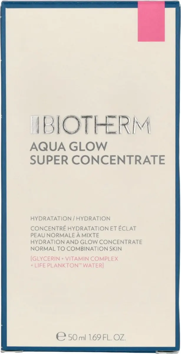 Biotherm Aquasource Aqua Glow Super Concentrate Gel - Hydraterend Serum 50ml