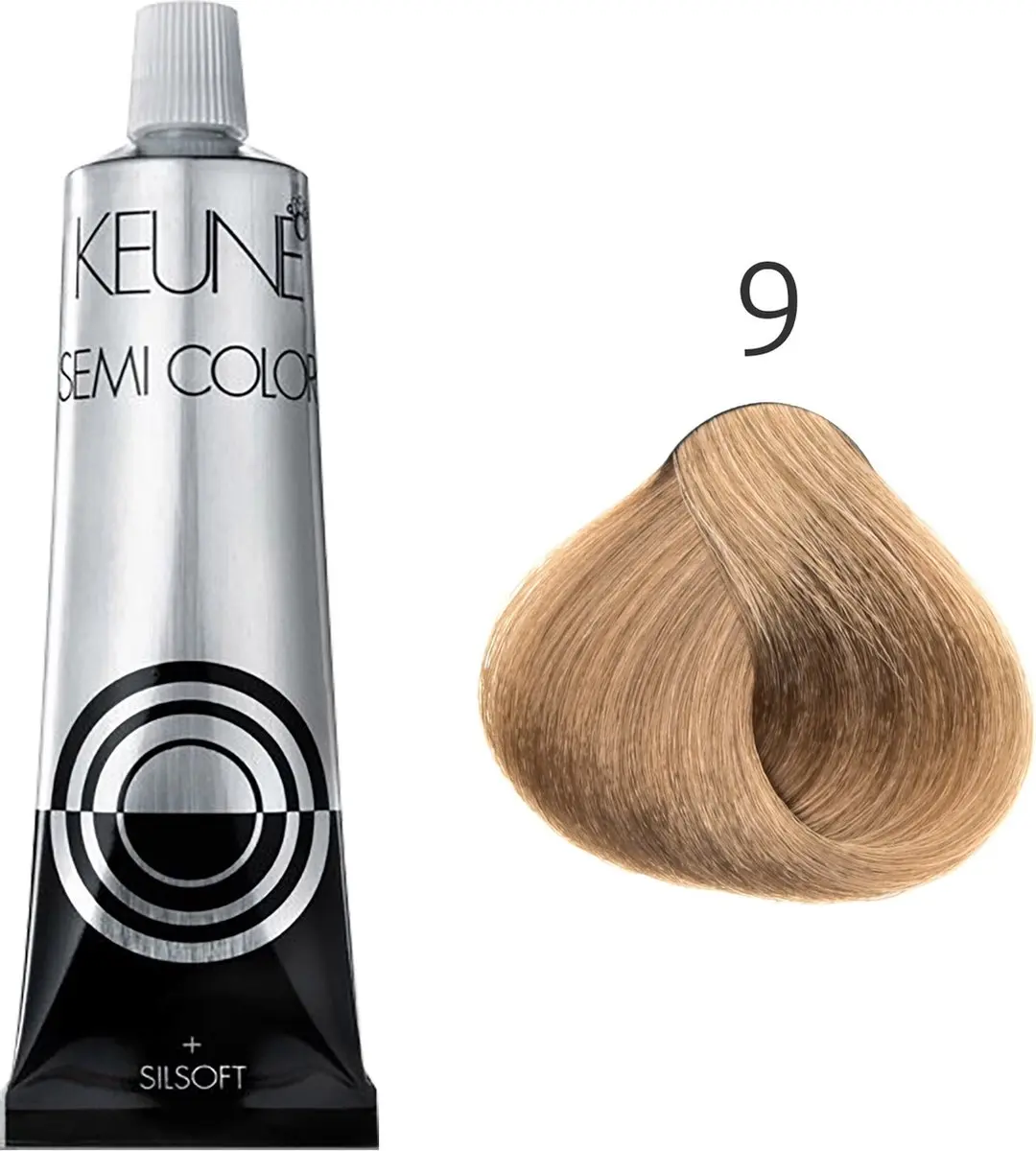 Keune Semi Color 9 Zwart 60ml