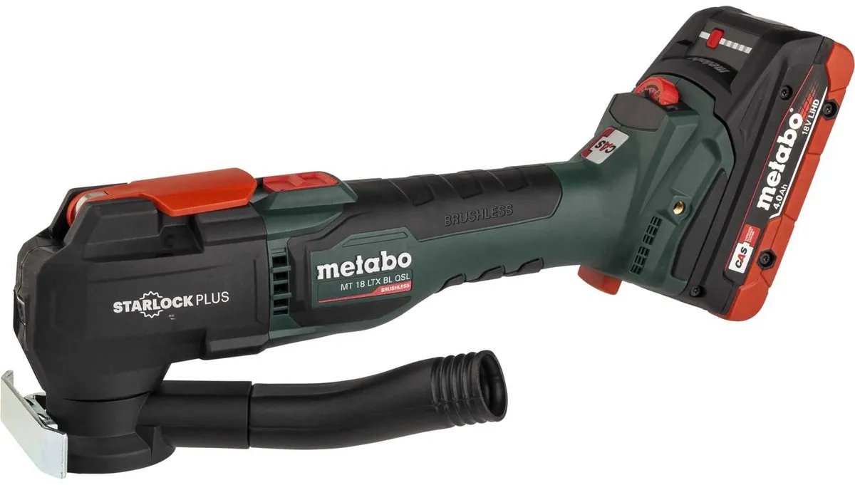 Metabo Accu-Multitool MT 18 LTX BL QSL 18V - 2x 4Ah LiHD