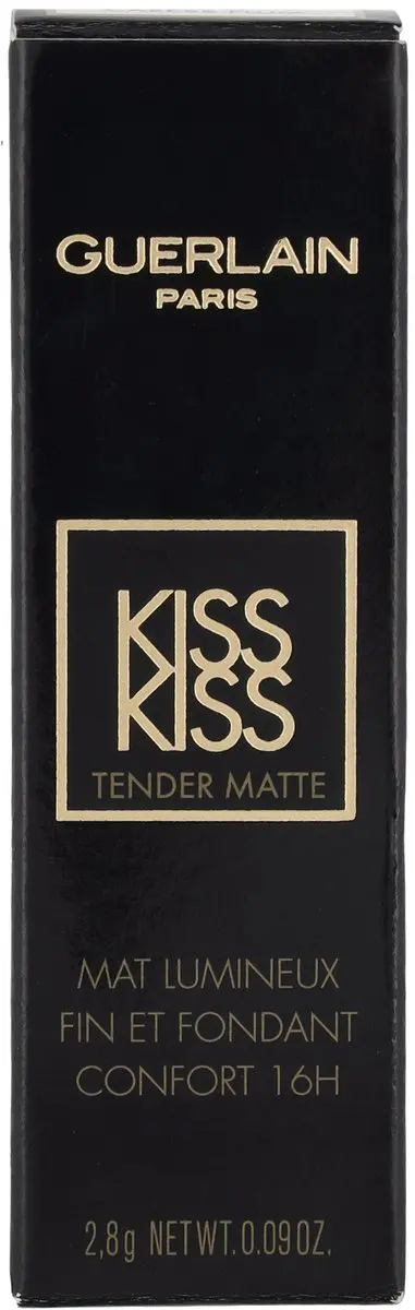 Guerlain Lipstick Kiss Kiss Tender Matte 880 Caress Plum - 2.8g