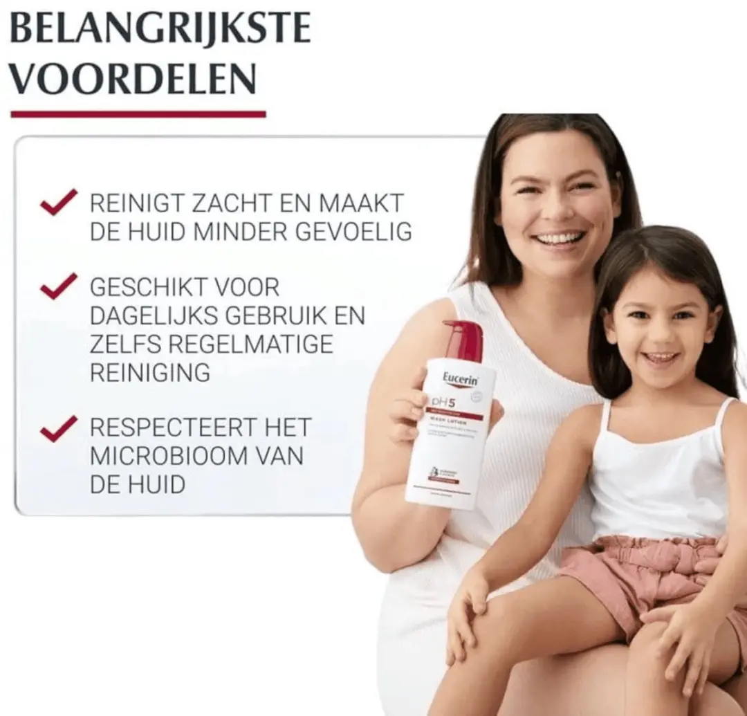 Eucerin pH5 Waslotion 400ml - Droge Huid