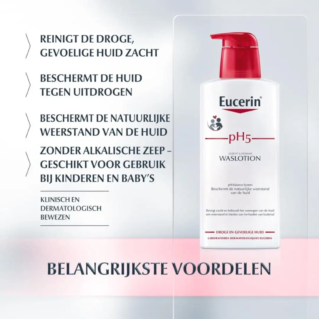 Eucerin pH5 Waslotion 400ml - Droge Huid