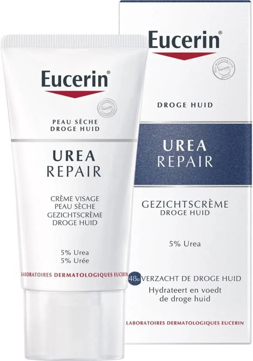 Eucerin Verzachtende Gezichtscreme 5% Urea 50ml
