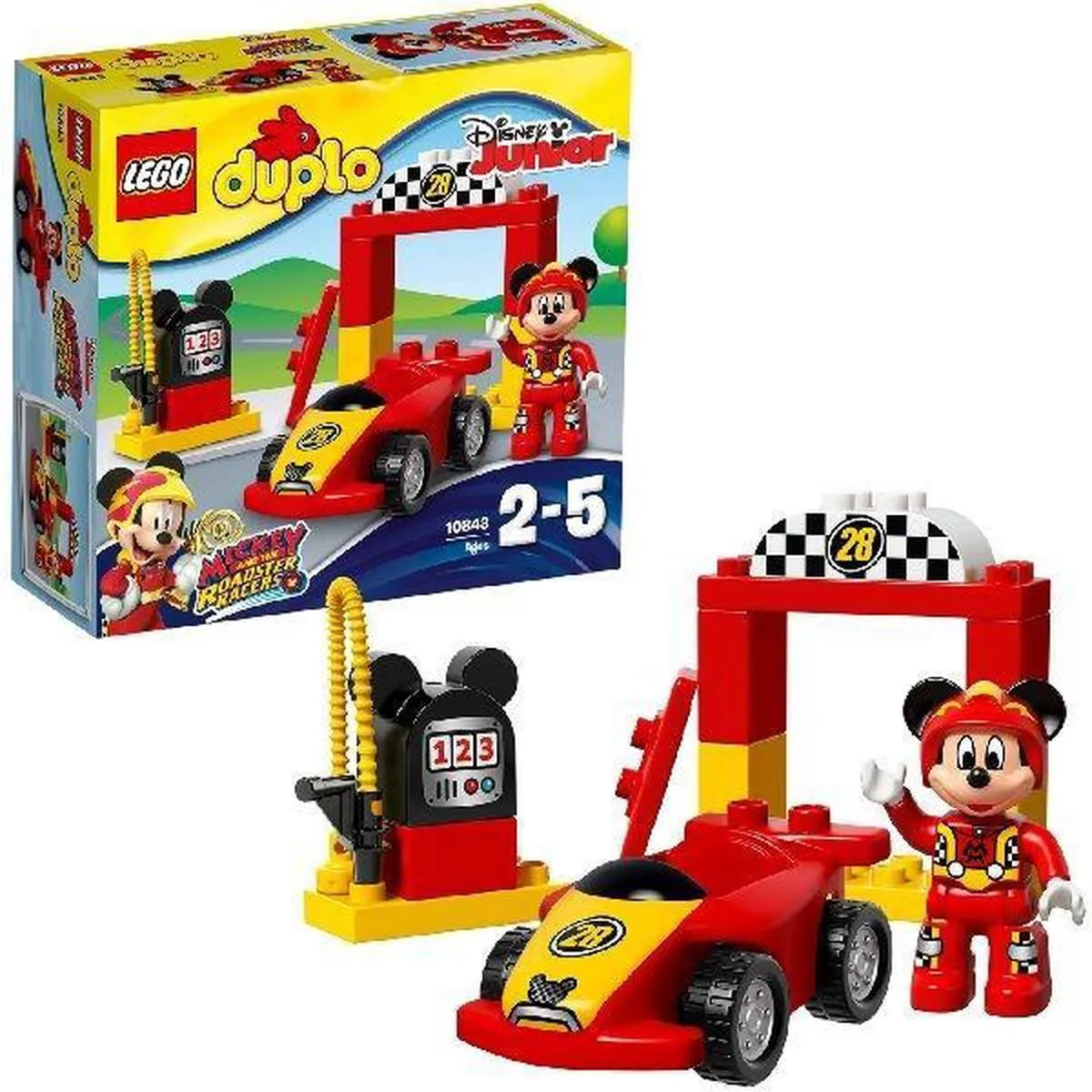 LEGO DUPLO Mickey's Racewagen 10843