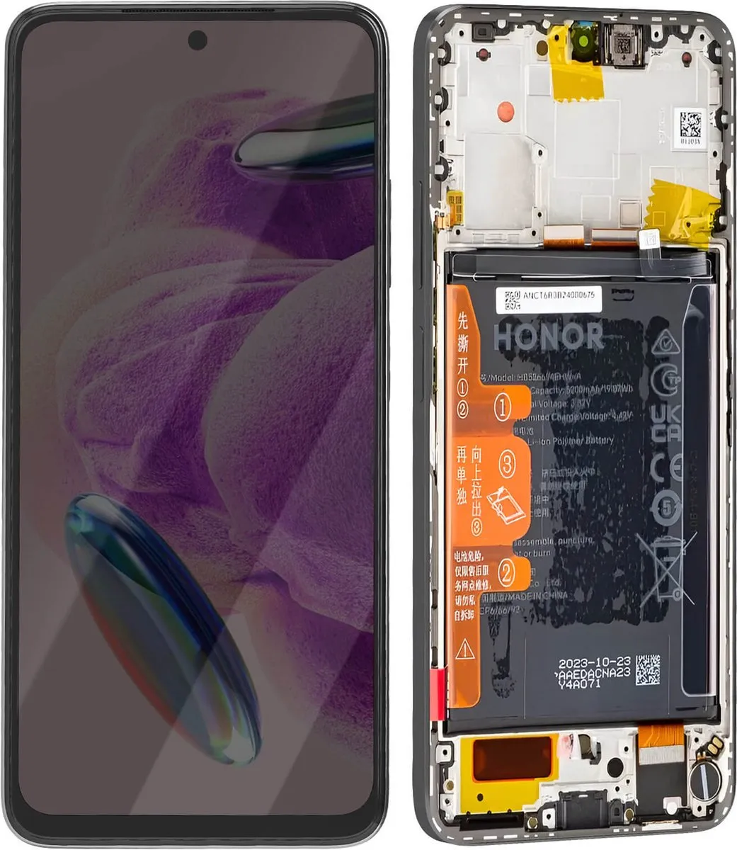 Honor Magic 6 Lite Compleet Scherm - 5800mAh - Zwart