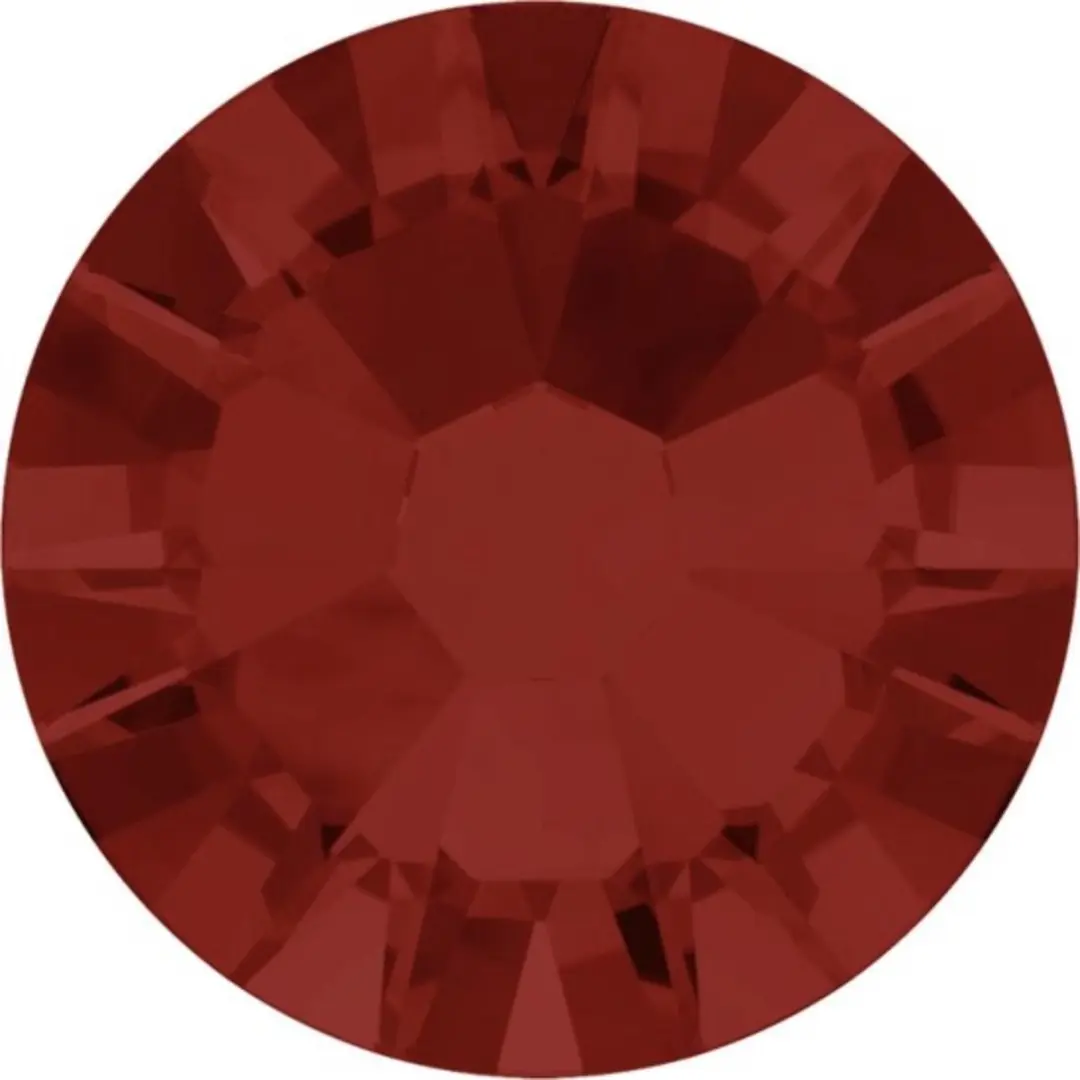Swarovski Kristal Light Siam SS8 Hotfix Steentjes 100 Stuks
