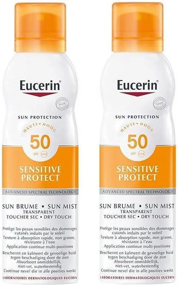 Eucerin Sun Oil Control Mist SPF50 - 2x200ml