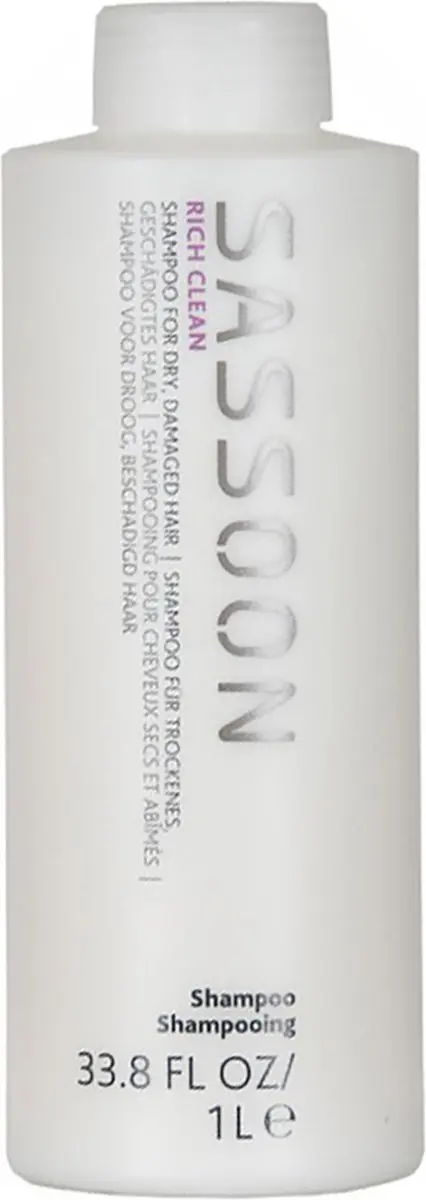 Wella Professionals Sassoon Rich Clean Shampoo 1000ml