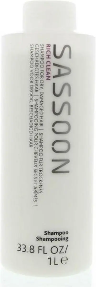 Wella Professionals Sassoon Rich Clean Shampoo 1000ml
