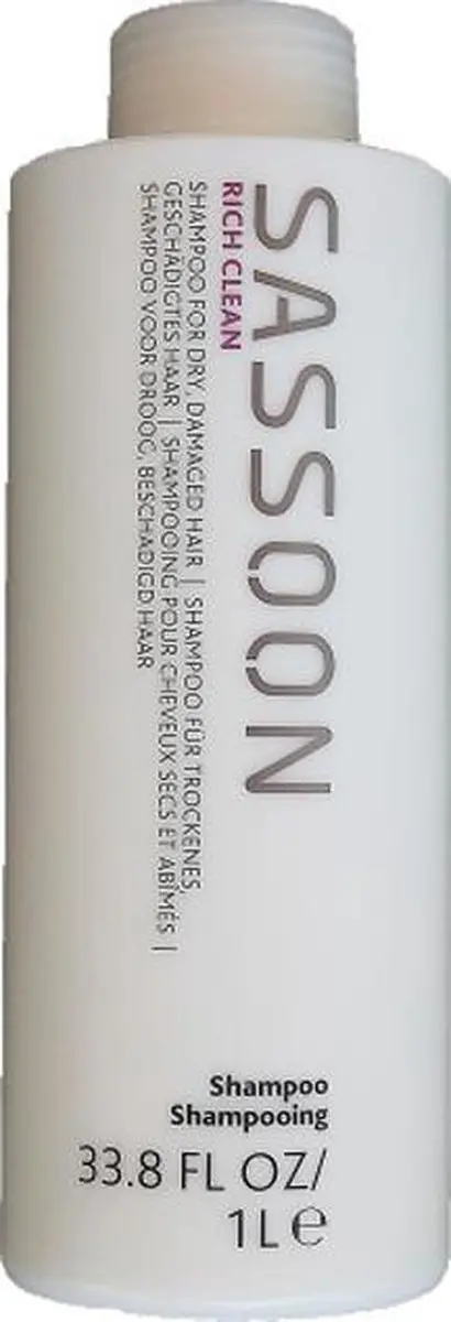 Wella Professionals Sassoon Rich Clean Shampoo 1000ml