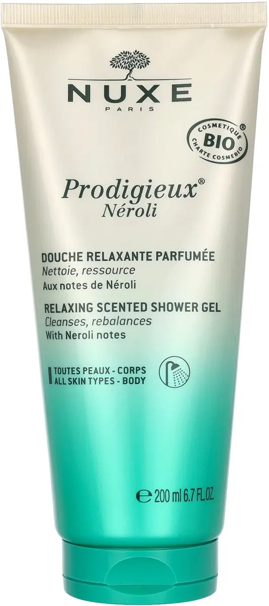 Nuxe Prodigieux Neroli Relaxing Scented Shower Gel 200ml