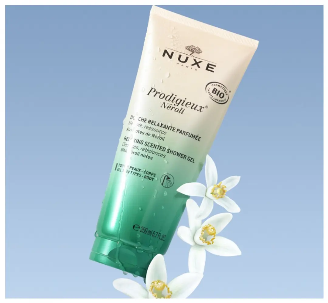 Nuxe Prodigieux Neroli Relaxing Scented Shower Gel 200ml