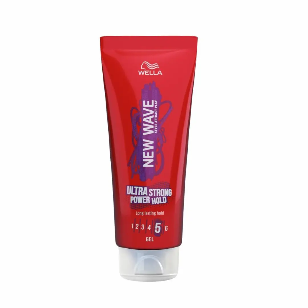 Wella New Wave Ultra Strong Power Hold Haargel 200ml - 2 Stuks - afbeelding 6 van 6