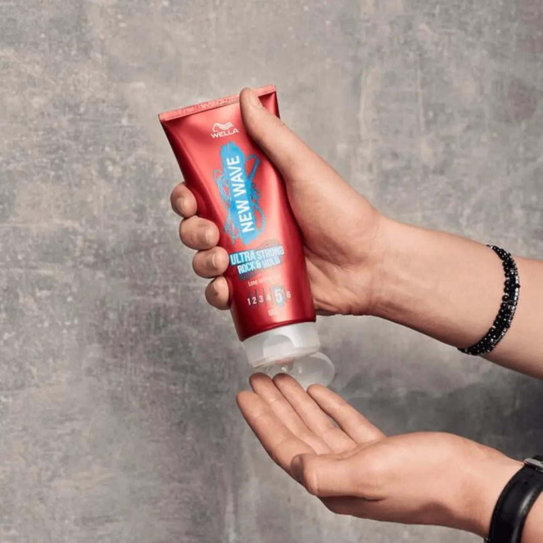 Wella New Wave Ultra Strong Power Hold Haargel 200ml - 2 Stuks