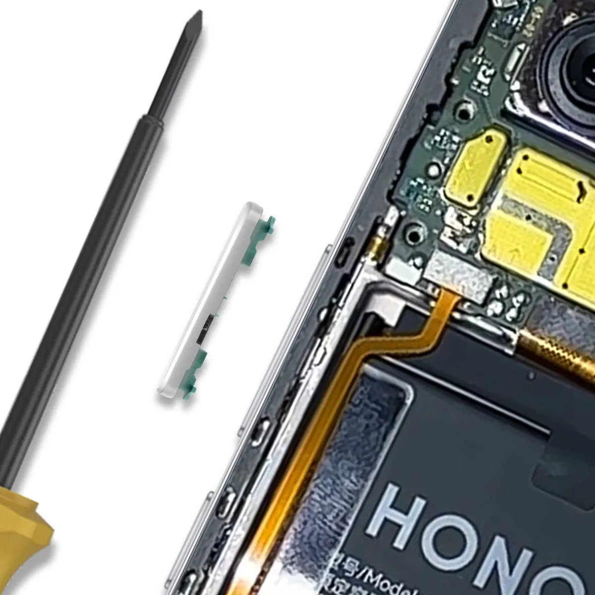 Honor 400 Lite/Vervangende Volumeknop - 5168ACCQ - Grijs