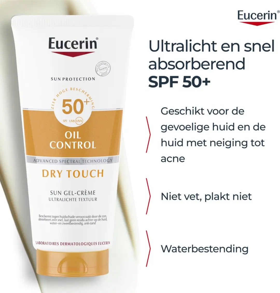 Eucerin Sun Oil Control SPF50+ Droog T.Gel 200ml